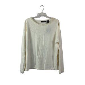 Laura Scott Women's Bead Trim Top